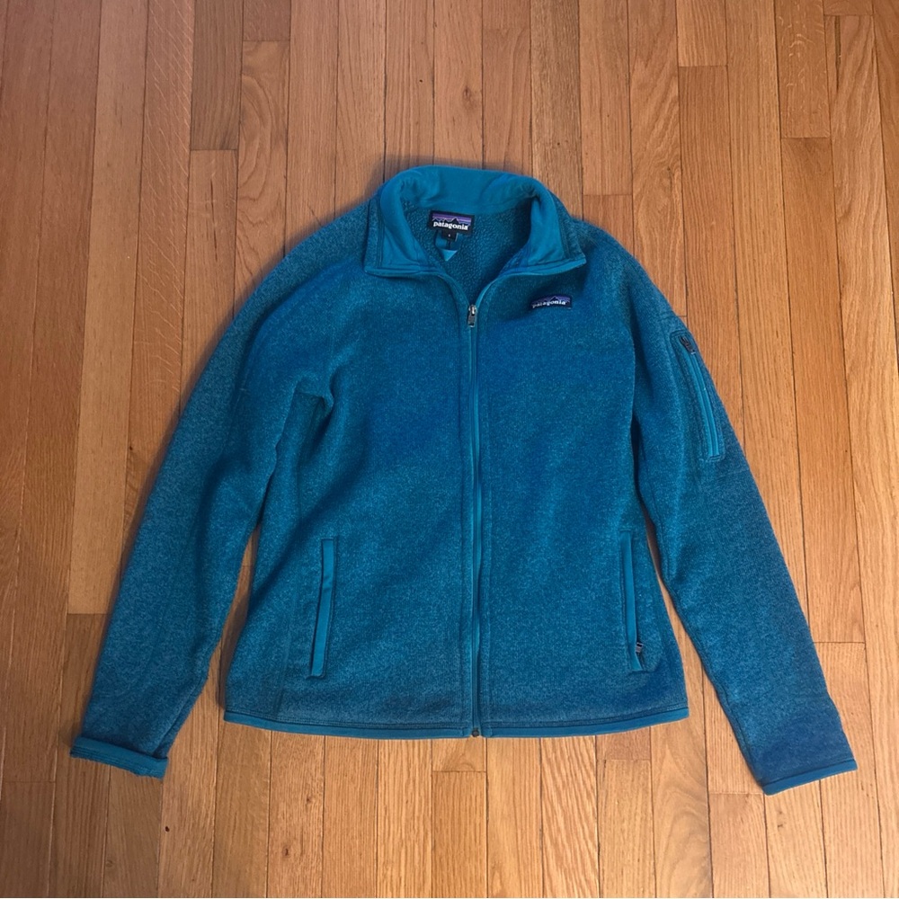 Patagonia Women's Better Sweater® Fleece Jacket Elwha Blue Size Small 25542